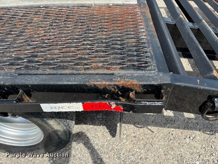 image for item EN5586 2018 Rice D0G25245 equipment trailer