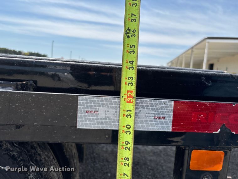 image for item EN5586 2018 Rice D0G25245 equipment trailer