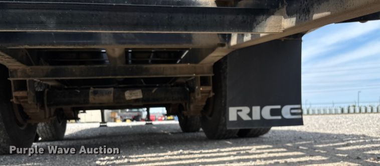 image for item EN5586 2018 Rice D0G25245 equipment trailer