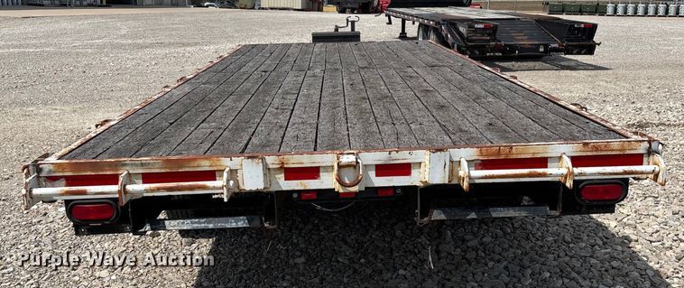image for item EN5587 1982 Shop built equipment trailer