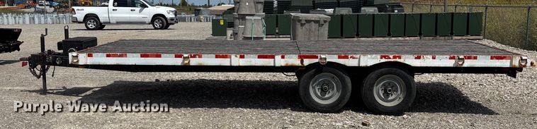 image for item EN5587 1982 Shop built equipment trailer