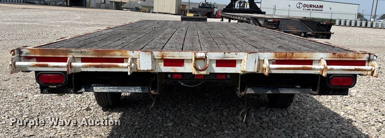 image for item EN5587 1982 Shop built equipment trailer