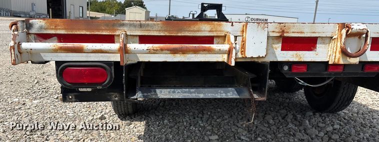 image for item EN5587 1982 Shop built equipment trailer