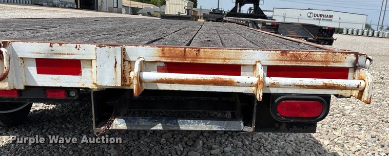 image for item EN5587 1982 Shop built equipment trailer