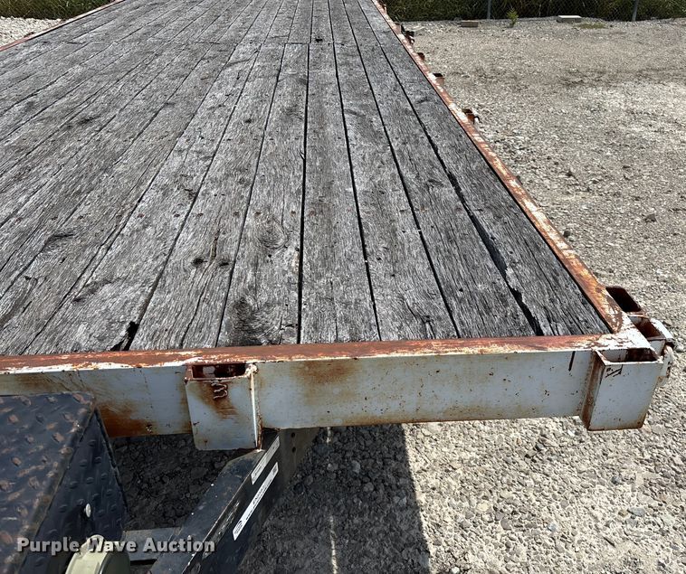 image for item EN5587 1982 Shop built equipment trailer