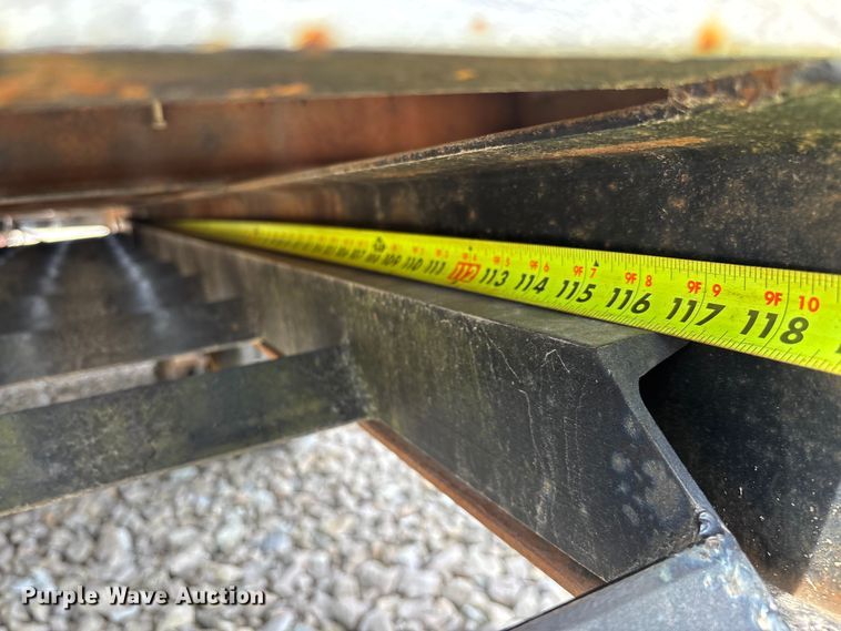 image for item EN5587 1982 Shop built equipment trailer