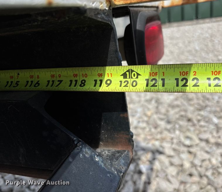 image for item EN5587 1982 Shop built equipment trailer