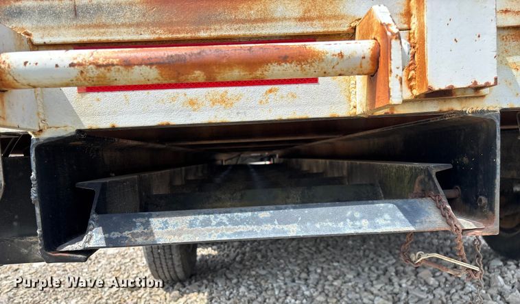 image for item EN5587 1982 Shop built equipment trailer