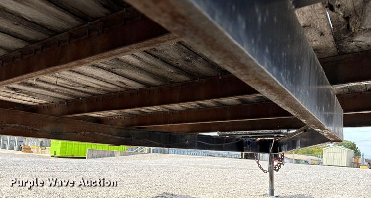 image for item EN5587 1982 Shop built equipment trailer