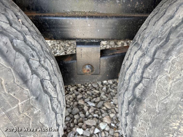 image for item EN5587 1982 Shop built equipment trailer