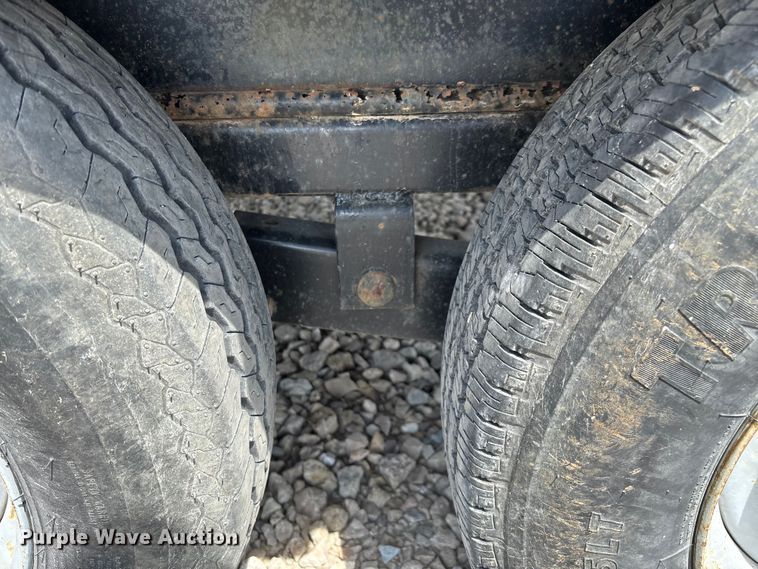 image for item EN5587 1982 Shop built equipment trailer