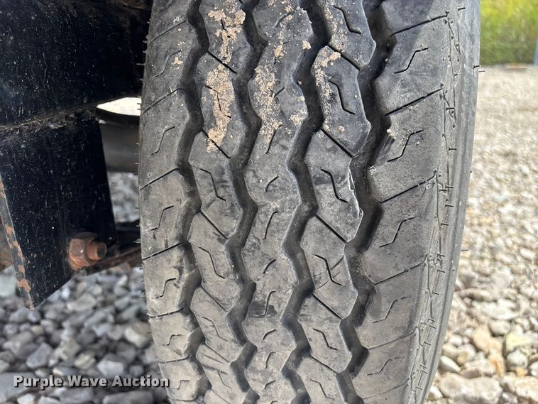 image for item EN5587 1982 Shop built equipment trailer