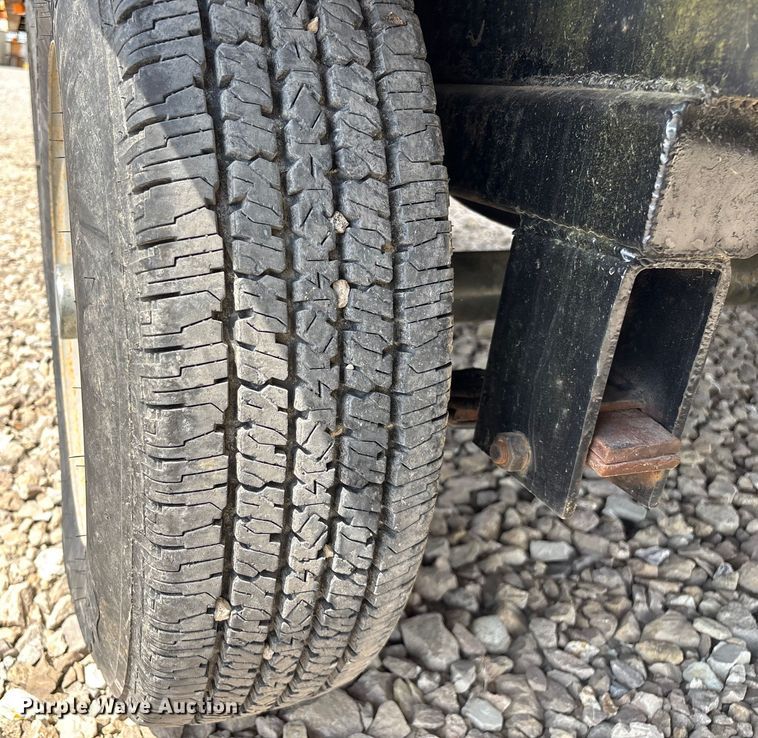 image for item EN5587 1982 Shop built equipment trailer