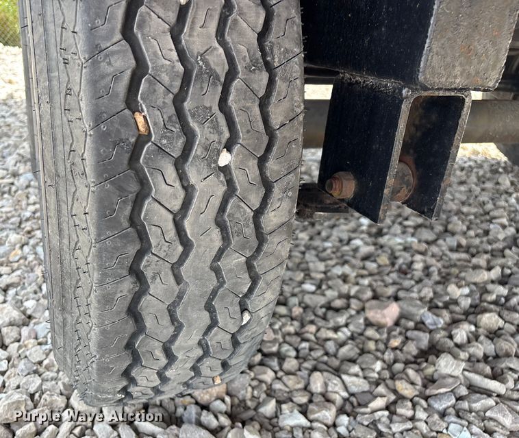 image for item EN5587 1982 Shop built equipment trailer