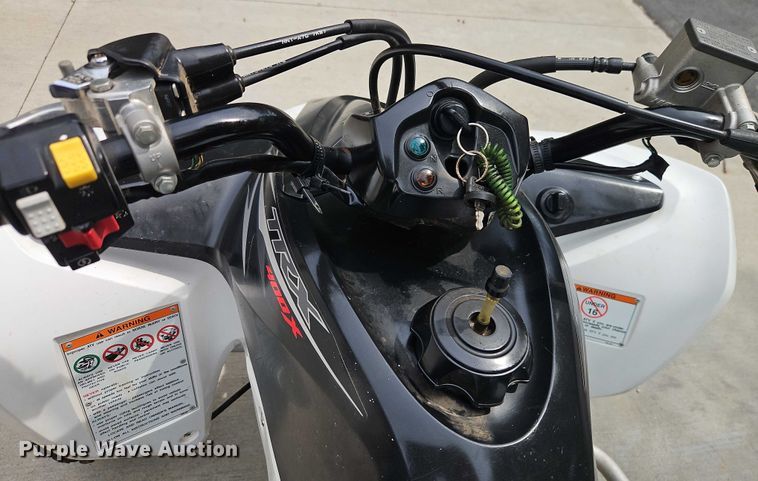 image for item EO4645 2009 Honda TRX 400X ATV