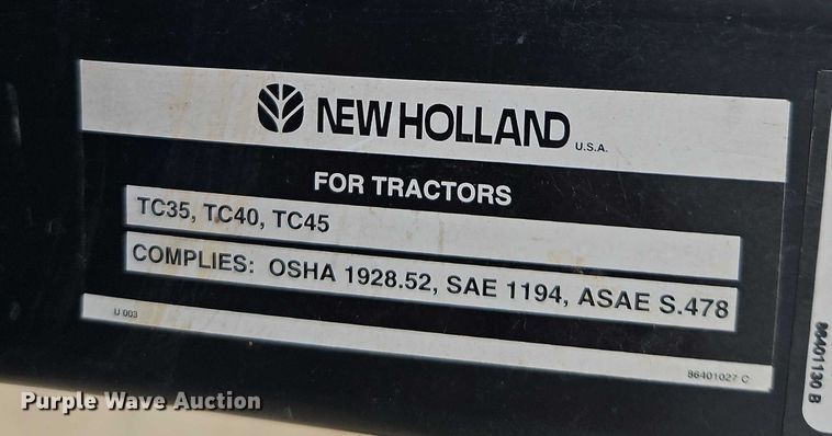 image for item EO4648 New Holland TC35D MFWD tractor