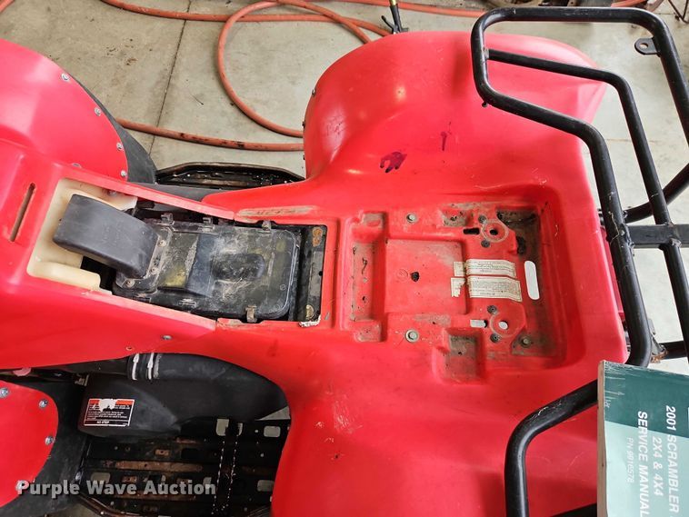 image for item EO4650 2001 Polaris Scrambled 500 ATV