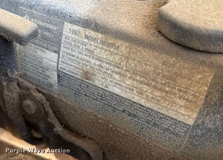 image for item EP0519 1997 Ford F450 Super Duty flatbed truck