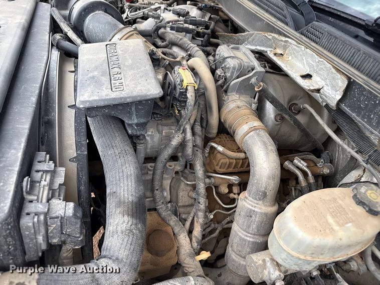 image for item EP0537 2017 Chevrolet Silverado 2500HD Crew Cab flatbed pickup truck