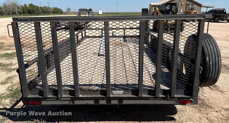image for item EP0539 2015 Lone Star utility trailer
