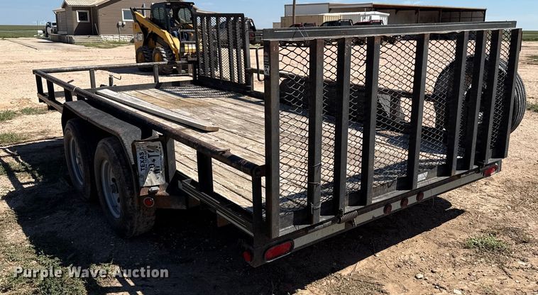 image for item EP0539 2015 Lone Star utility trailer