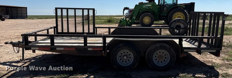 image for item EP0539 2015 Lone Star utility trailer