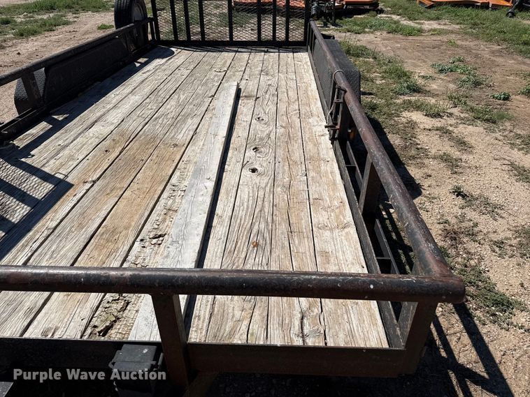 image for item EP0539 2015 Lone Star utility trailer