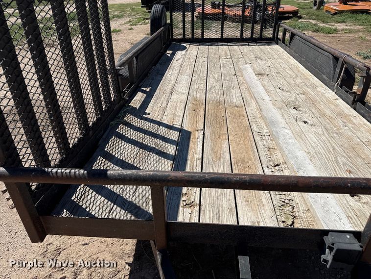image for item EP0539 2015 Lone Star utility trailer