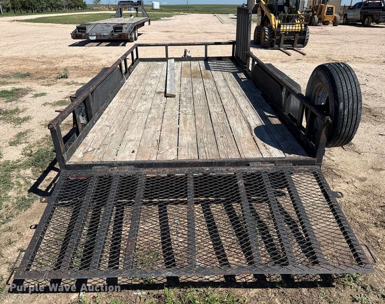 image for item EP0539 2015 Lone Star utility trailer