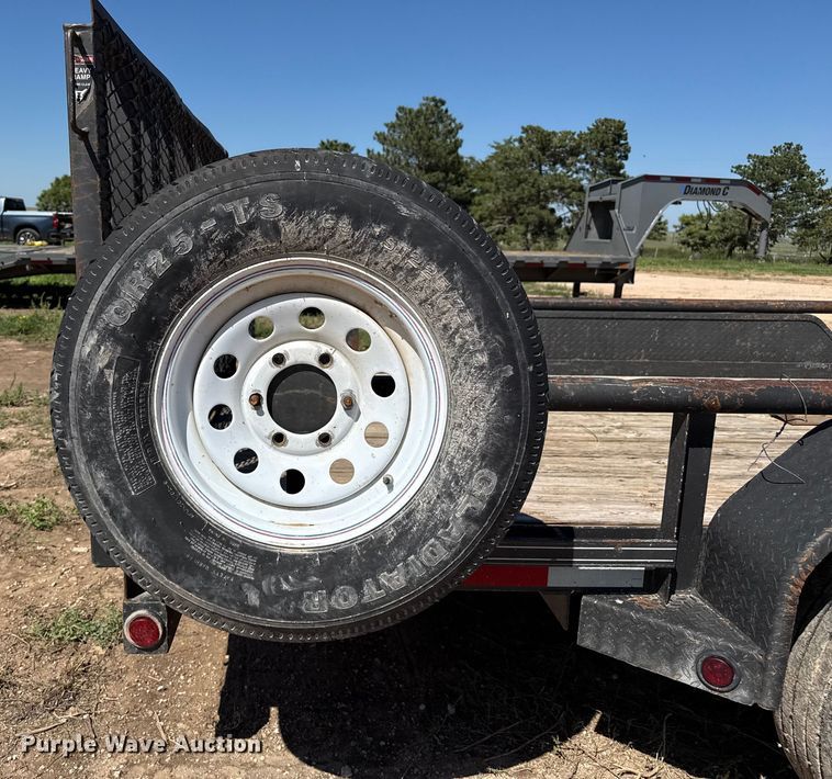 image for item EP0539 2015 Lone Star utility trailer