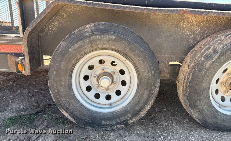 image for item EP0539 2015 Lone Star utility trailer