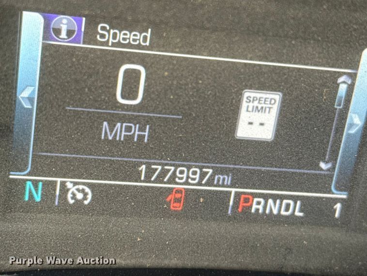 image for item EP0565 2018 Chevrolet Silverado 3500HD Crew Cab bale bed pickup truck