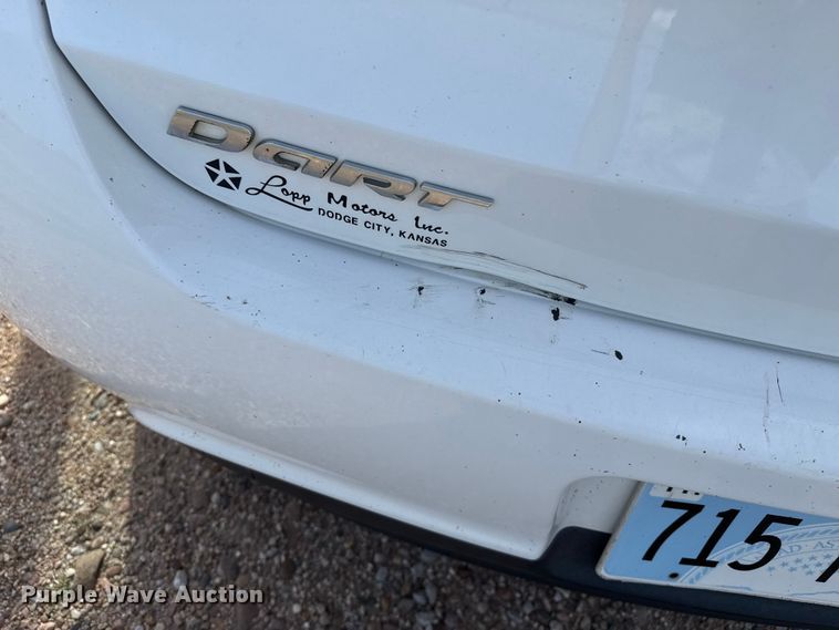 image for item EP0596 2016 Dodge Dart 