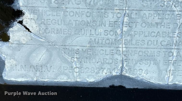 image for item EP0601 2010 PJ equipment trailer