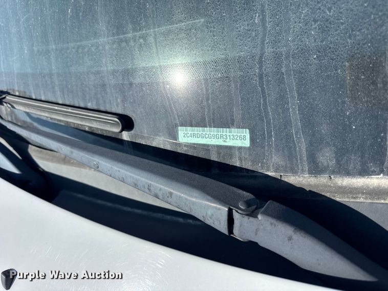 image for item ER0048 2016 Dodge Grand Caravan SXT van