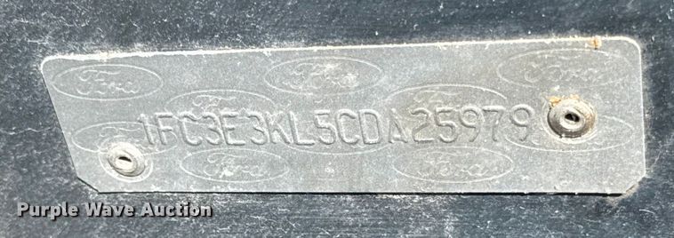 image for item ER0063 2012 Ford Utilimaster delivery truck