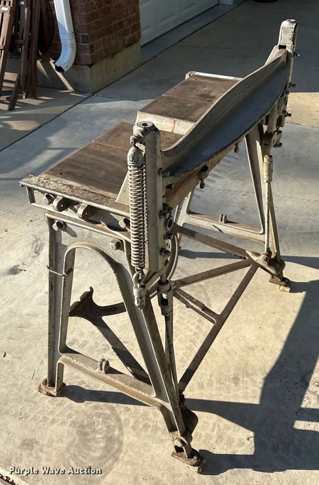 image for item ER0109 Peck Stow & Wilcox metal brake