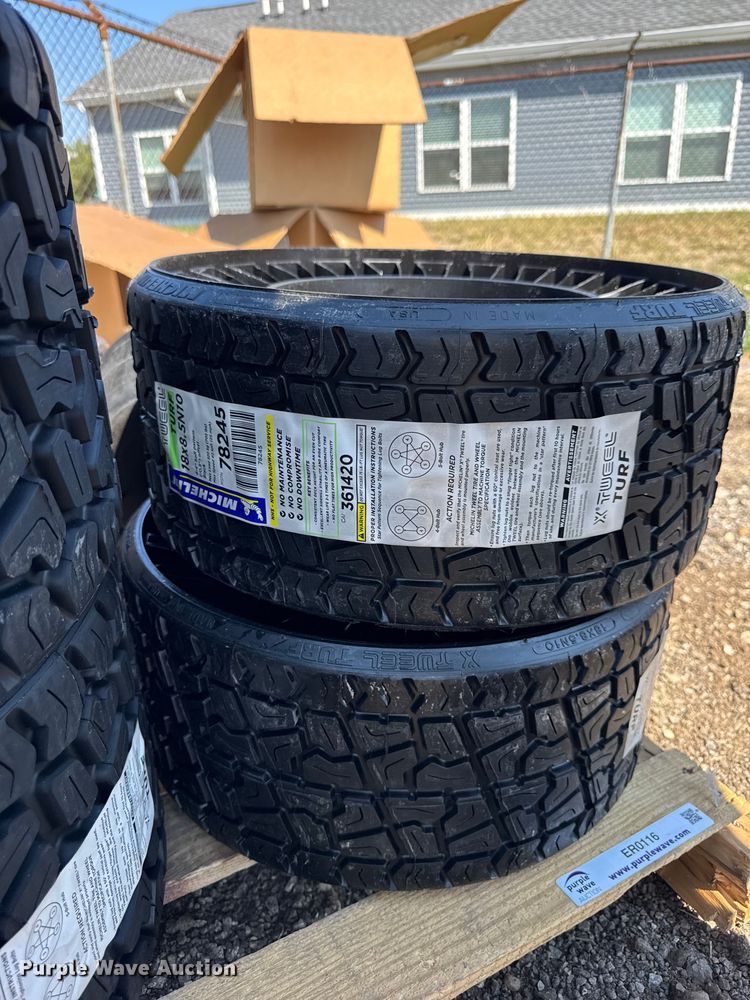 image for item ER0116 Lawn mower airless tires