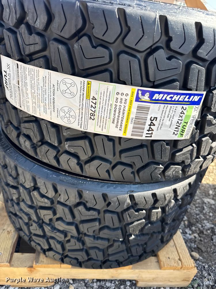 image for item ER0116 Lawn mower airless tires