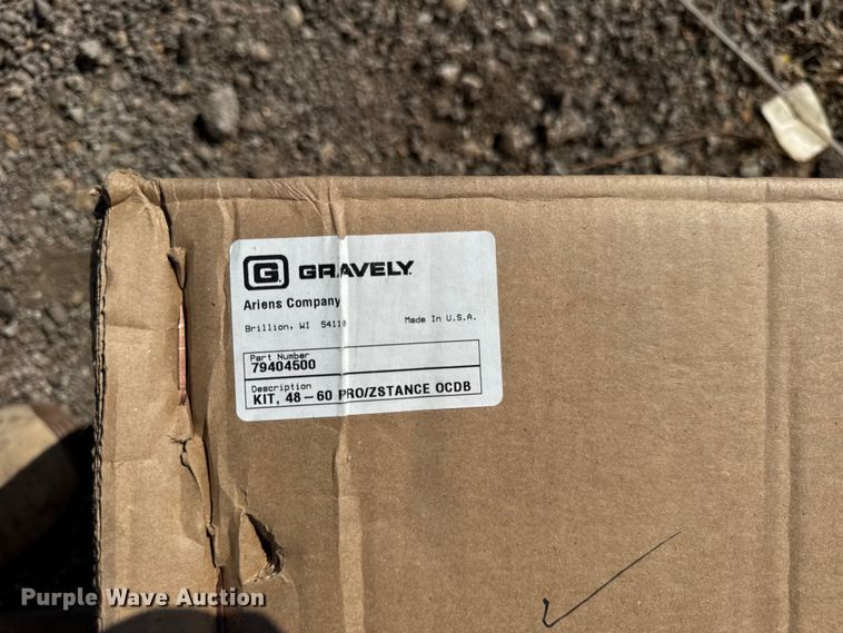 image for item ER0118 Gravely mower parts 