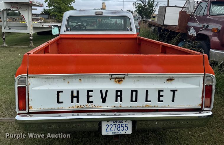 image for item ER2312 1972 Chevrolet C10 pickup truck