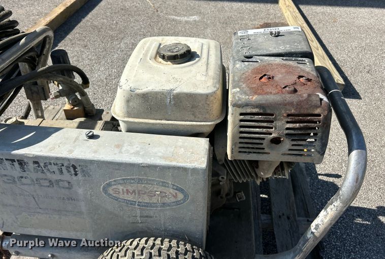 image for item ET3123 Simpson Contractor 3000 pressure washer