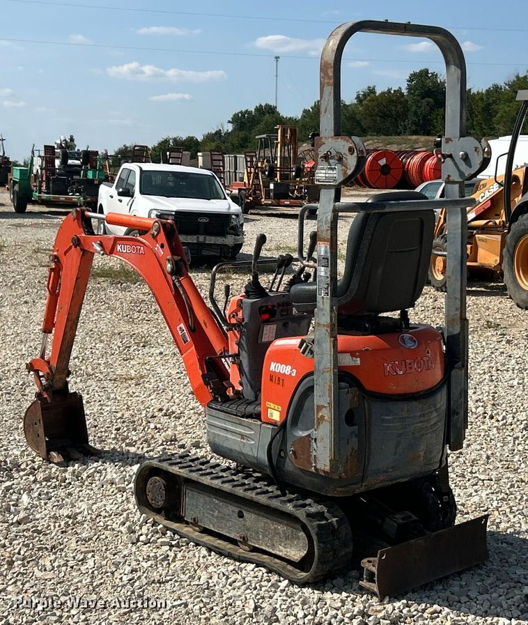 image for item ET3151 Kubota K008-3 mini excavator