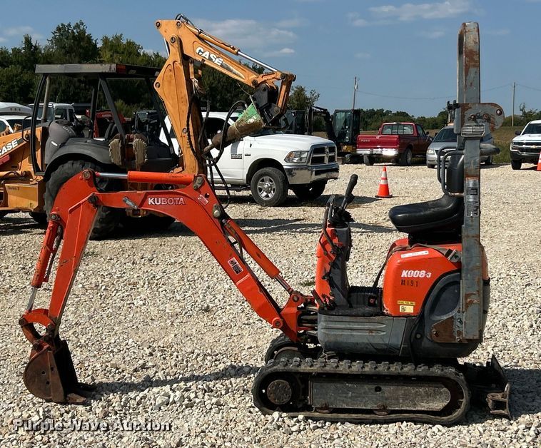 image for item ET3151 Kubota K008-3 mini excavator