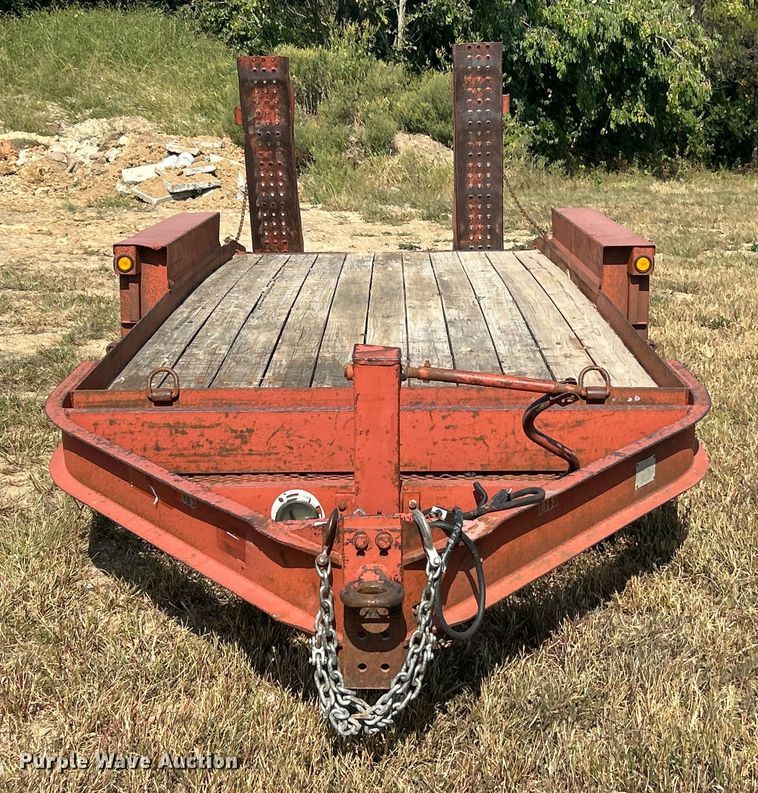 image for item ET3166 2009 Belshe WB14 equipment trailer