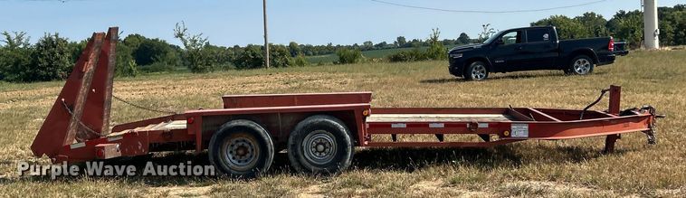 image for item ET3166 2009 Belshe WB14 equipment trailer