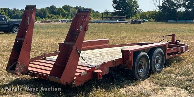 image for item ET3166 2009 Belshe WB14 equipment trailer