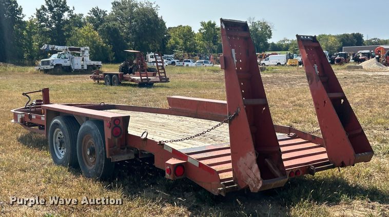 image for item ET3166 2009 Belshe WB14 equipment trailer