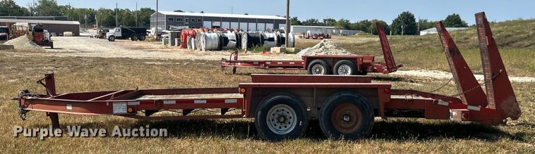 image for item ET3166 2009 Belshe WB14 equipment trailer