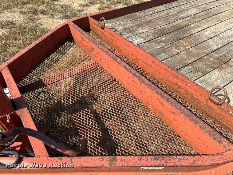 image for item ET3166 2009 Belshe WB14 equipment trailer